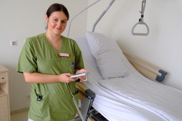 Jessica Friese aus Schliengen ist fertige Pflegefachkraft – mit Begeisterung und einem 1,0-Abschluss Jessica Friese aus Schliengen ist fertige Pflegefachkraft – mit Begeisterung und einem 1,0-Abschluss