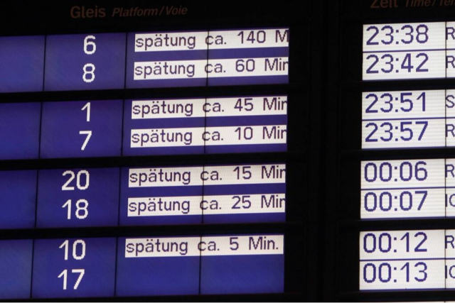 Zugversptung? Welche Rechte Fahrgste haben - und wann es Geld zurckgibt
