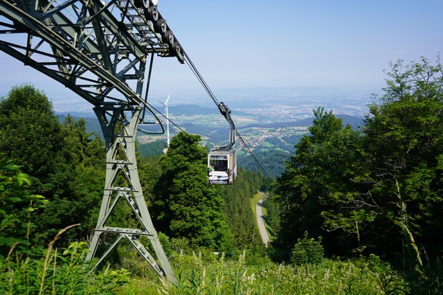 Die Schauinslandbahn  | Foto: Lisa Petrich
