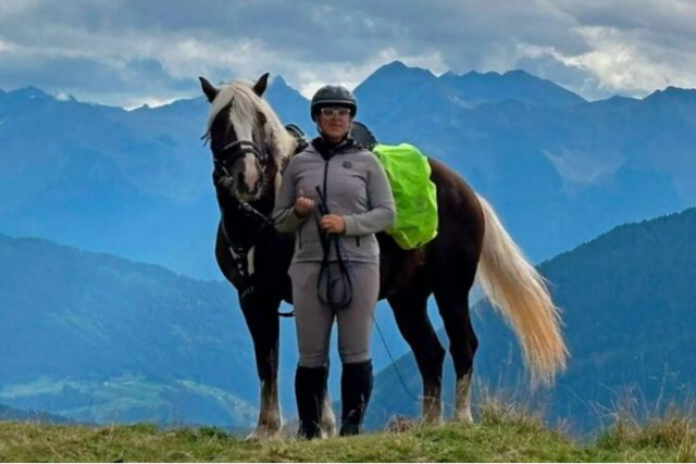 Bärentaler Konditorin hat mit ihrem Schwarzwälder die Alpen überquert Bärentaler Konditorin hat mit ihrem Schwarzwälder die Alpen überquert