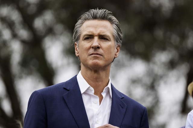 Kämpferisch: Der kalifornische Gouverneur Gavin Newsom.  | Foto: Ted Soqui Kämpferisch: Der kalifornische Gouverneur Gavin Newsom.  | Foto: Ted Soqui