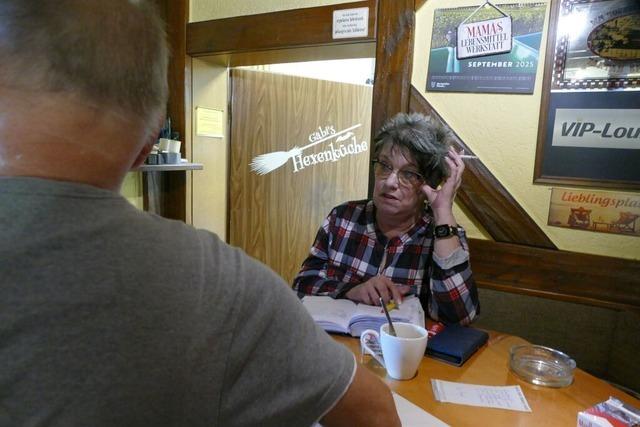 Kultkneipe Zapfhahn in Grenzach-Wyhlen schliet: ein letzter Teufelstoast von "Mutti"