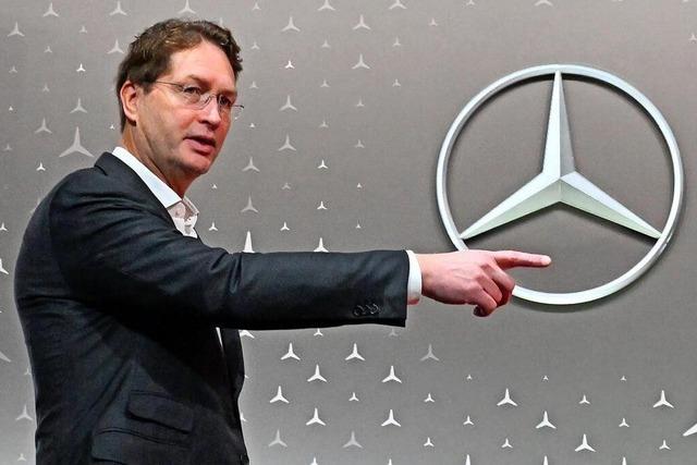 Gewinn schrumpft, Mercedes-Aktie springt