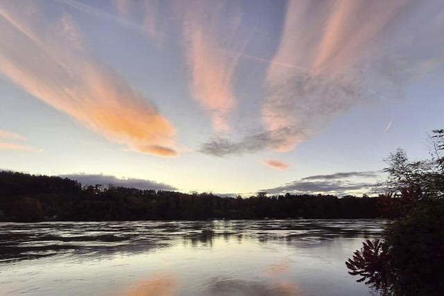 Farbenspiel am Rhein