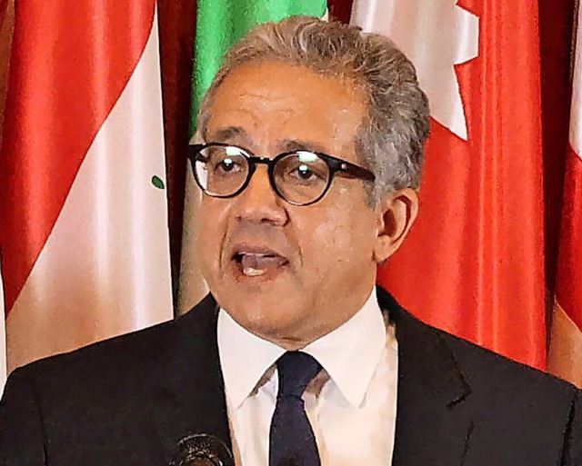 Umstritten: Ahmed El-Enany, der künftig die Unesco leiten soll.  | Foto: IMAGO/Zhang Baihui Umstritten: Ahmed El-Enany, der künftig die Unesco leiten soll.  | Foto: IMAGO/Zhang Baihui