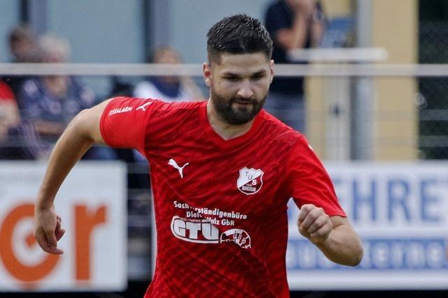 Neuzugang Patrick Baumgartner hat beim TuS Binzen eingeschlagen Neuzugang Patrick Baumgartner hat beim TuS Binzen eingeschlagen