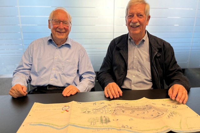 Treibende Krfte: Hans-Peter Thoma (links) und Ren Wendelspiess.  | Foto: Valentin Zumsteg
