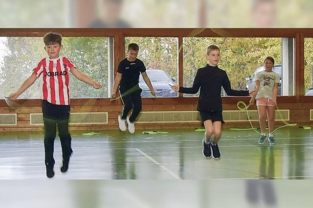 Seilspringen macht Schule