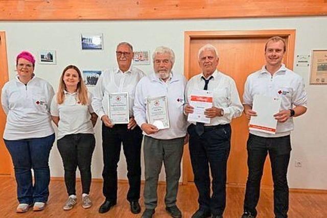 Neuer Ehrenvorsitzender fr den DRK-Ortsverein Schluchsee Feldberg und zahlreiche Einstze