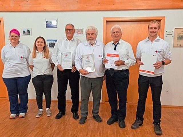 Anna Stier, Anika Basler, Siegbert Mic...Bartsch und Felix Greve wurden geehrt.  | Foto: Markus Kiefer Anna Stier, Anika Basler, Siegbert Mic...Bartsch und Felix Greve wurden geehrt.  | Foto: Markus Kiefer