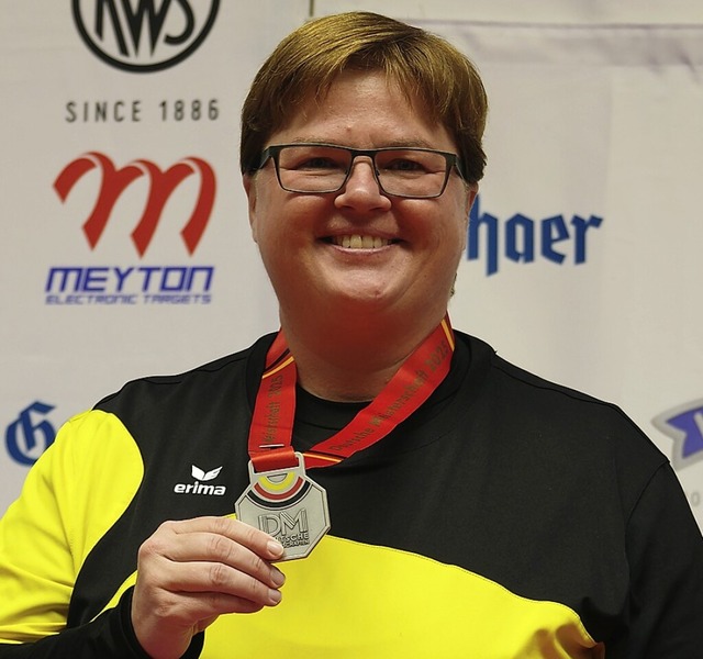 Bryan Adams und Biologie: Nathalie Sch...im August DM-Silber bei den Frauen II.  | Foto: Daniel Fellner