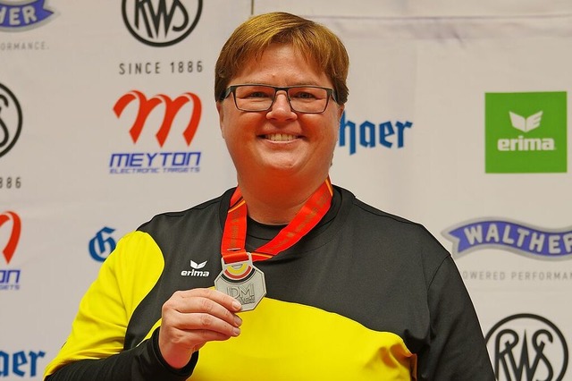 Bryan Adams und Biologie: Nathalie Sch...im August DM-Silber bei den Frauen II.  | Foto: Daniel Fellner