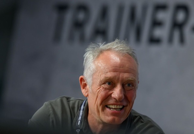 Christian Streich war bis Mai 2024 Trainer des SC Freiburg.  | Foto: Hendrik Schmidt (dpa) Christian Streich war bis Mai 2024 Trainer des SC Freiburg.  | Foto: Hendrik Schmidt (dpa)