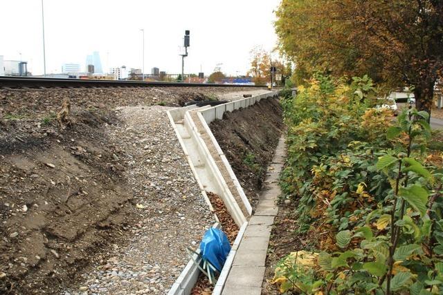 Elektrifizierung der Hochrheinbahn: Die Baustelle hat Grenzach-Wyhlen erreicht