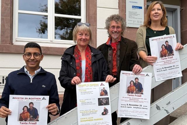Das ist das Programm fr die neue Saison von "Akustik in Agathen" in Schopfheim