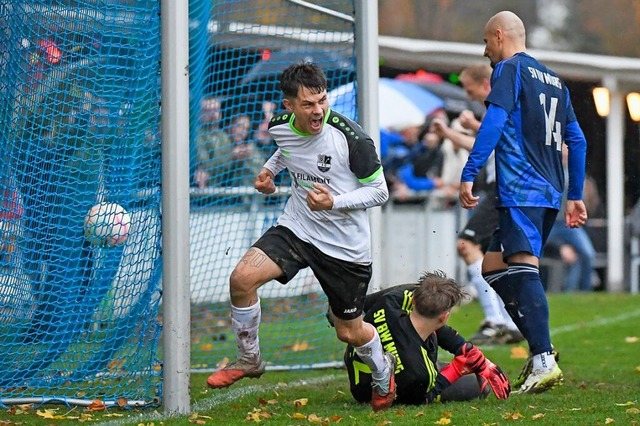 &#8222;Das soll einer kapieren&#8220;:...elzeit den Hauinger Ausgleich zum 3:3.  | Foto: Gerd Grndl