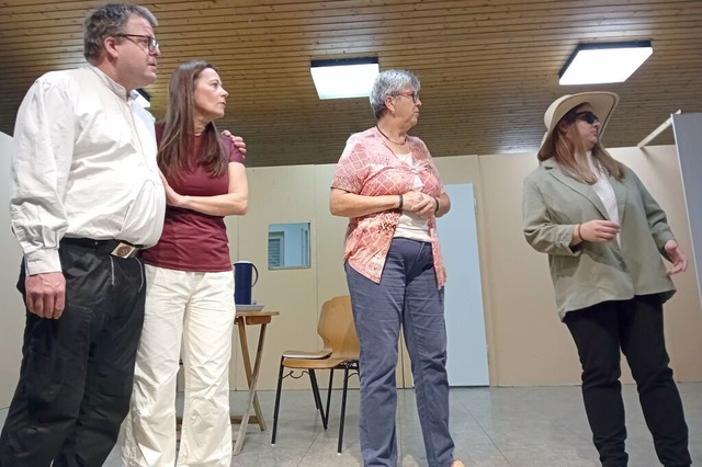 Ein Foto aus den Proben  | Foto: TV Dinglingen