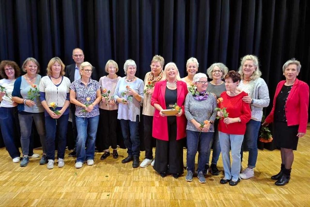 Das Helferteam des Seniorennachmittage... Verleihung des Ehrenamtspreises 2025.  | Foto: Stadtseniorenrat Wehr