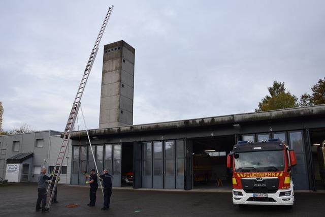Gewickelt statt gehangen: Wie die Feuerwehr am Hochrhein ihre Schluche trocknet