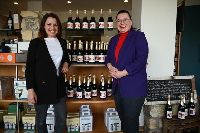 30 Frauen gestalten die Etiketten fr die Winzergenossenschaft Oberrotweil