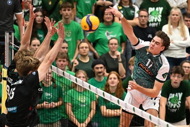 Spielerisch noch Luft nach oben – Volleyballer der FT 1844 Freiburg gewinnen zwei Heimspiele in zwei Tagen