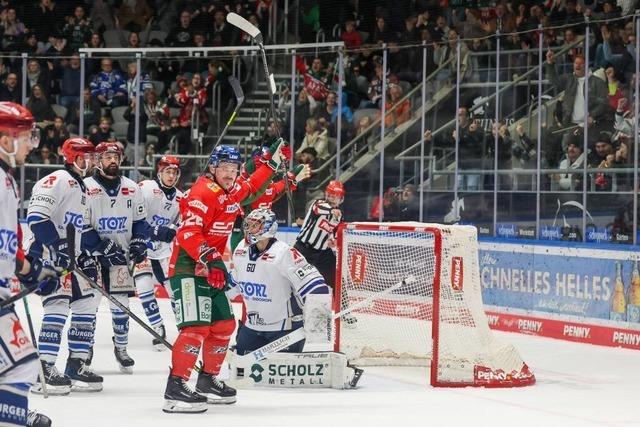Schwenninger Wild Wings gehen nach Fhrung in Augsburger unter