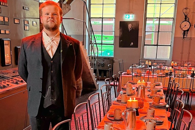 Es ist angerichtet: Ludwig Ganter erwartet Sie!  | Foto: Luisa Schuler