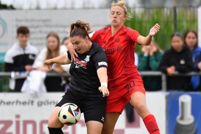 In der zweiten Fuball-Bundesliga der Frauen unterliegt der SC Sand 0:3 gegen den SV Meppen