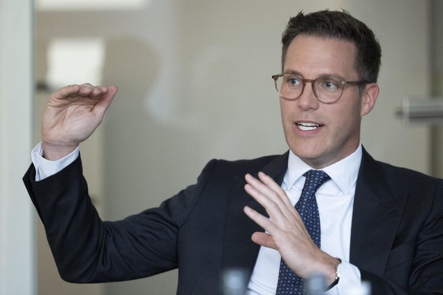 Manuel Hagel, Fraktionsvorsitzender der CDU im Landtag von Baden-Wrttemberg  | Foto: Marijan Murat (dpa)