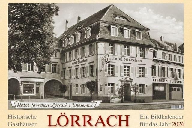 Fr Lrrach gibt es einen Kalender voller historischer Gasthuser fr 2026