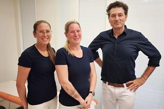 Jrgen Frhlich will in der Orthopdie-Praxis von Ulrich Clemens in Schopfheim neue Angebote machen