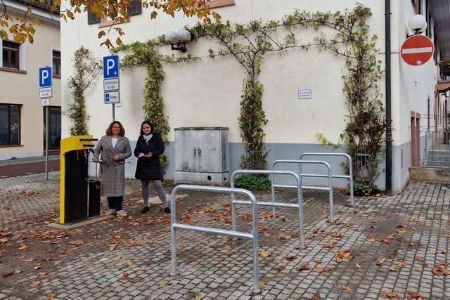 In Kandern ist die erste autofreie Zone erffnet worden
