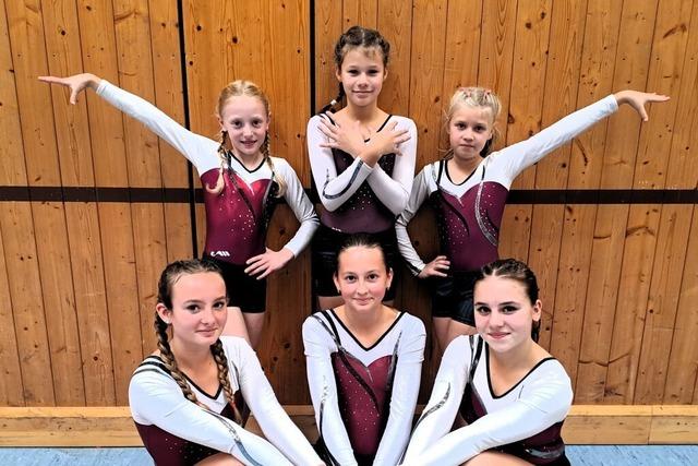 Die Turnriege des TV Donaueschingen gewinnt