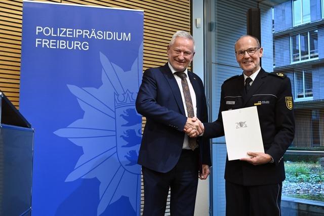 Ruhestand fr Freiburgs Polizeiprsident Franz Semling: Im Interview schaut er auf seine Amtszeit