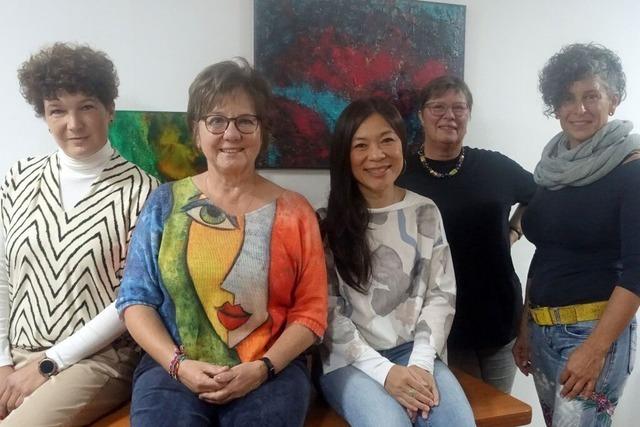 Neue Mitglieder bereichern Knstlerkreis Grenzach-Wyhlen mit innovativer Malerei