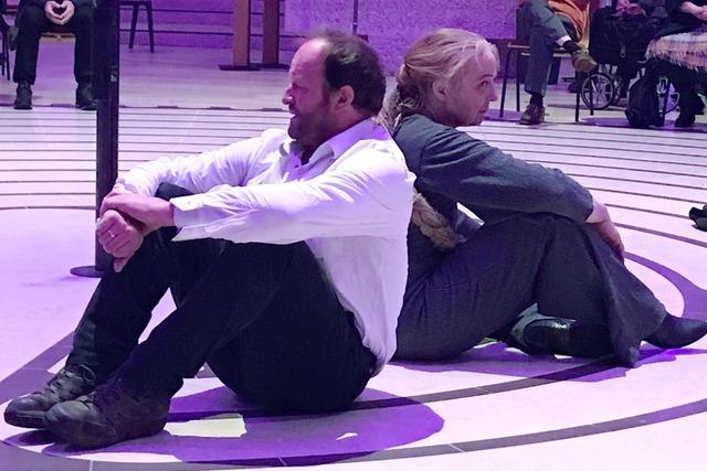 So bringt die Freie Theaterwerkstatt Freiburg "Der Ackermann und der Tod" in Grwihl auf die Bhne