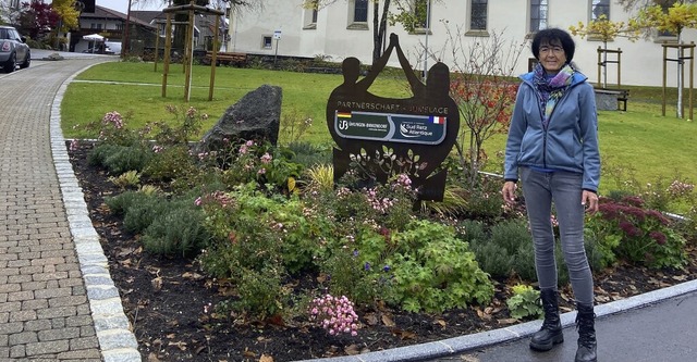 Marianne Buchmller mchte als Ortsvor...r Nhe der Pfarrkirche St. Margareta.   | Foto: suedkurier