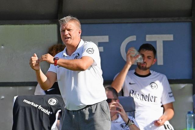 Rainer Hannig, Trainer des FC Teningen: 