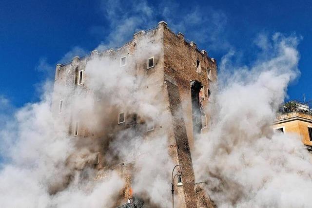 Schwierige Rettung in Rom