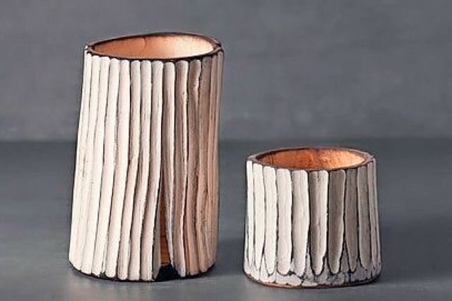 Kunst trifft auf Handwerk.  | Foto: Holzknstler: Laurin Kause