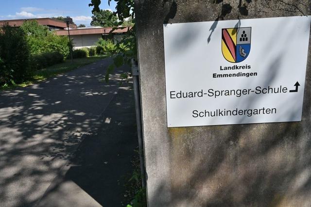 Die Eduard-Spranger-Schule in Wasser wird umbenannt