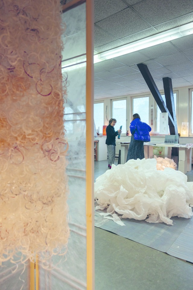 Das Atelier von Barbara Heer in Friesenheim  | Foto: Melanie Billian/Stadt Lahr