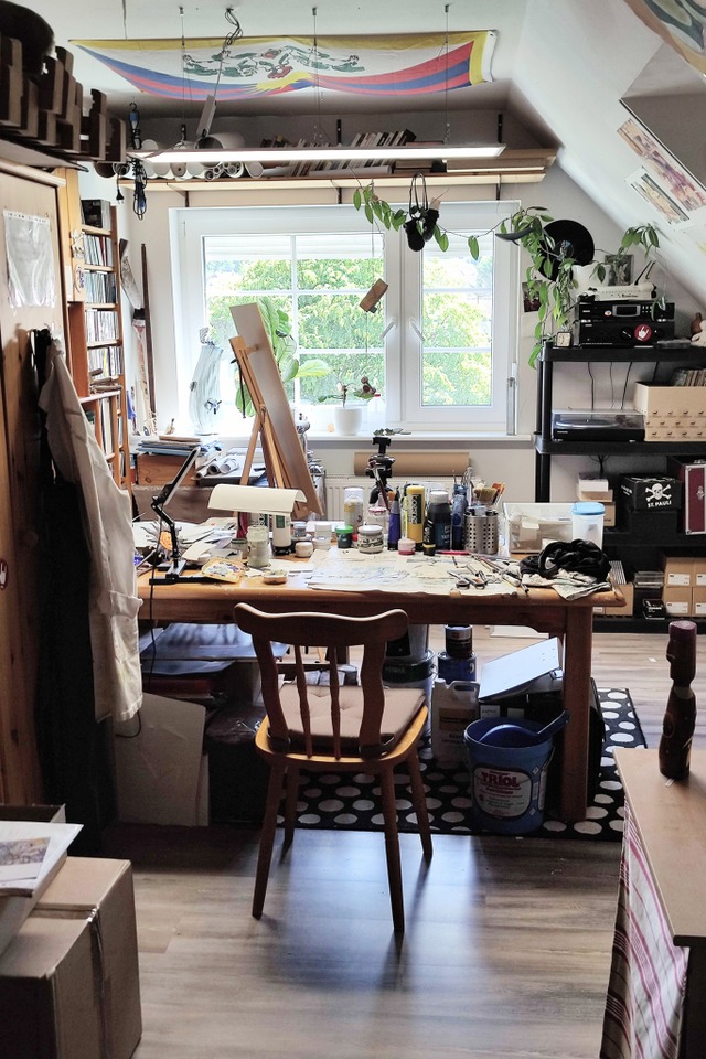 Das Atelier von Heiko Kurz  | Foto: Heiko Kurz/Stadt Lahr