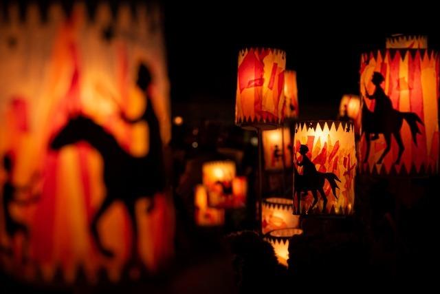 Die St. Martinsumzge 2025 im Freiburger Stadtgebiet