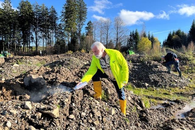 Wird giftiger Straenaufbruch in Todtnauberg gelagert? Umweltaktivist zeigt Stadt an