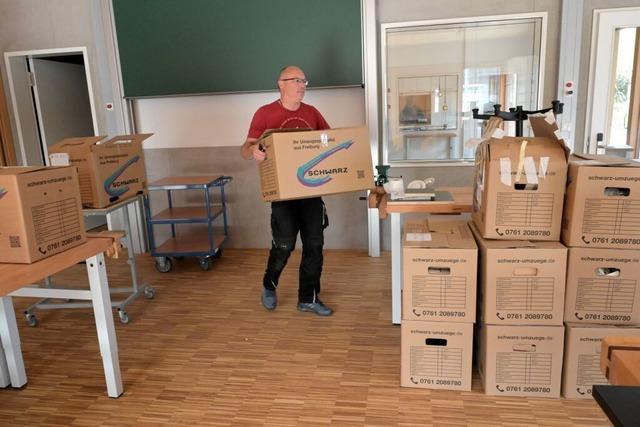 Ruth-Cohn-Verbundschule in Denzlingen zieht trotz Baustelle planmig um