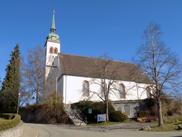 Die Pfarrkirche St. Leodegar und Marze...diesem Jahr ihr 250-jhriges Bestehen.  | Foto: Brigitte Chymo