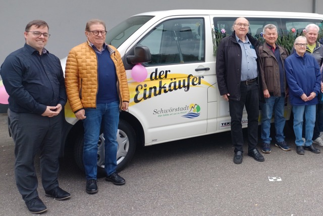 Sorgen dafr, dass in Schwrstadt niem...sch (links) und Schwrstdter Brgern.  | Foto: Gemeinde Schwrstadt