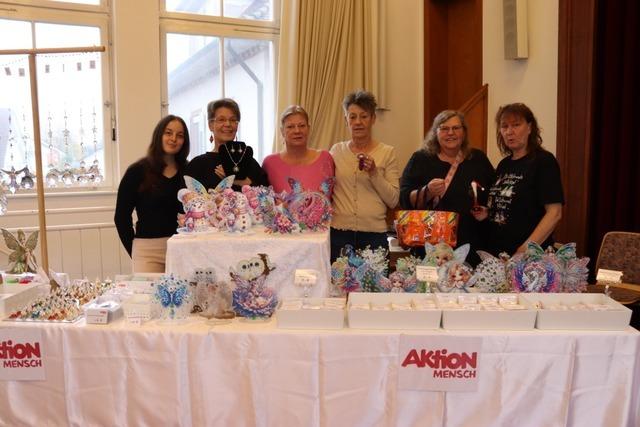 Basar zugunsten der "Aktion Mensch" in Grenzach-Wyhlen musste umziehen ins Gemeindehaus