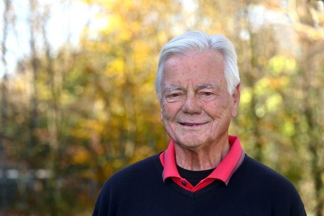 Horst Strecker engagiert sich seit 33 Jahren im Kiwanis Club Freiburg